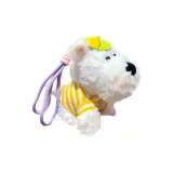 GJ33 Желтый белый Вест-хайленд Щенок Подвеска