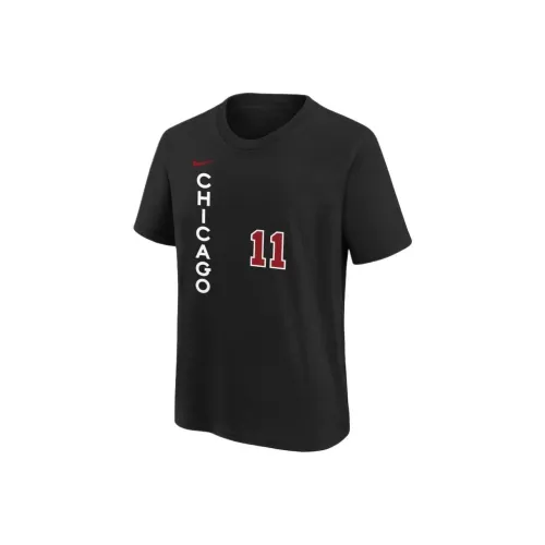 NBA Chicago Bulls T-Shirt Черный Подростки