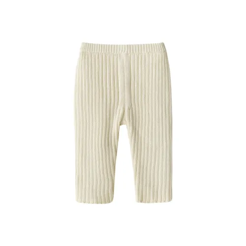 EN HENN Infant And Toddler Длинные Брюки Бежево-Желтые Детские