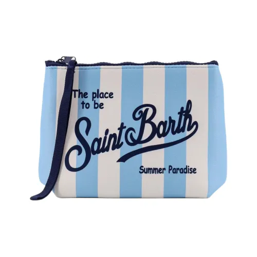 MC2 SAINT BARTHELEMY Эластан с Полиэстером Клатч Мужской Синий и Белый