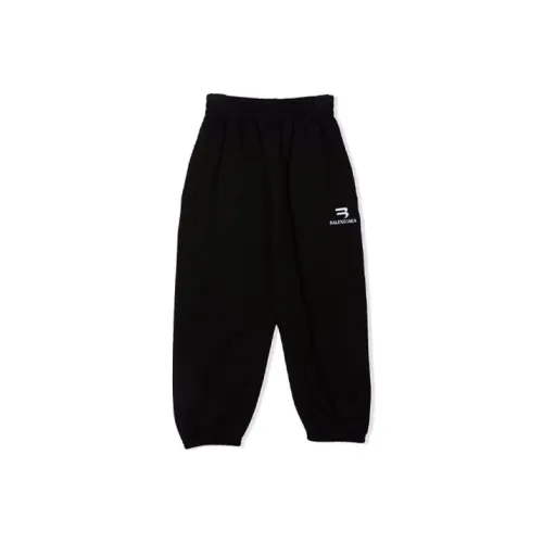 Детские Balenciaga Вязаные Спортивные Штаны FW21 Черные
