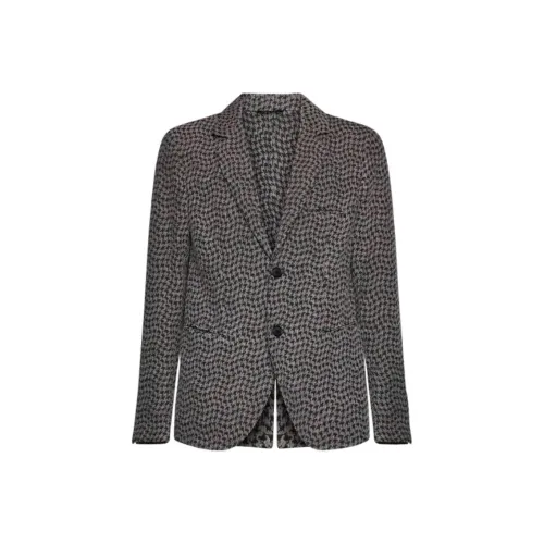 GIORGIO ARMANI Серый Коричневый Мужские Куртки