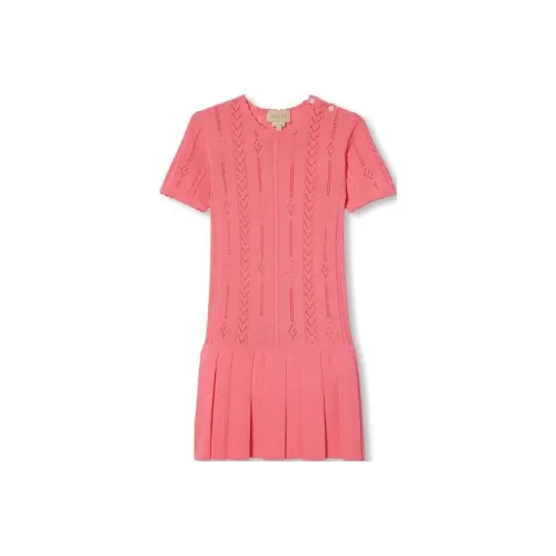 GUCCI Розовые Платья для Детей