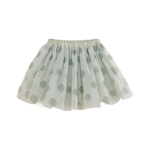 MARC&JANIE Lufu Series Чайно-зеленый Полка Дотс Kids Юбки