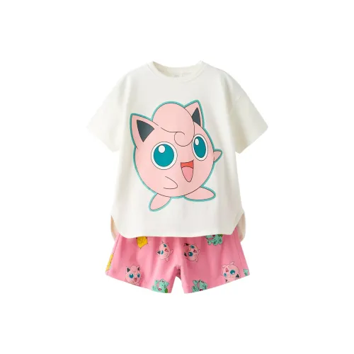 ZARA x JINGLINGBAOKEMENGPANGDING LIANMINGKUAN Повседневная спортивная одежда Розовый для детей