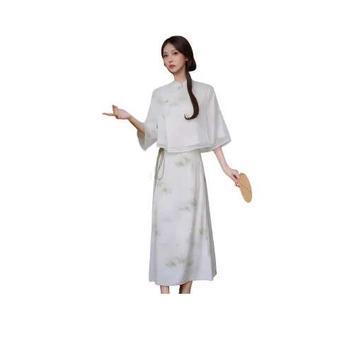 ZCDECO Комплект с юбкой Женские Светло-зеленый