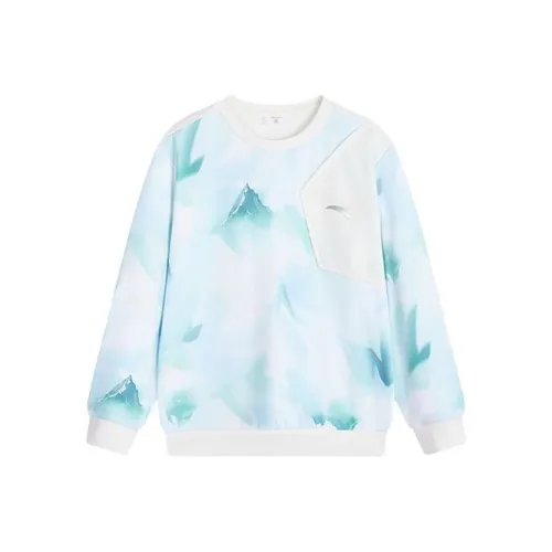 Antakids Пуловер Свитшот Айвори Полный Принт для Детей Возраст 3-7 Лет