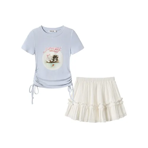 fabric pig Женские комплекты с юбкой