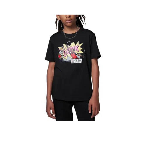 Jordan Air T-рубашка черная для детей 3-7 лет