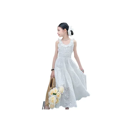 La Cergo Белое Платье для школьного возраста