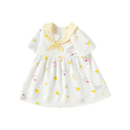 BALABALA Малыш Платье Желтый Красный Tuning Infant And Toddler