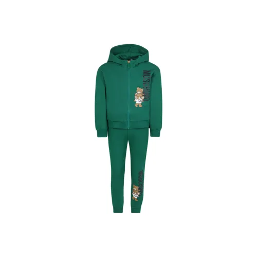 MOSCHINO Повседневная Спортивная Одежда FW24 Зеленый Детский