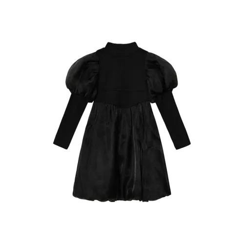 Little MO CO. Детское платье для дошкольников черное