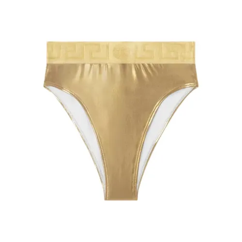 VERSACE FW24 Плавательные шорты Женские Золотые