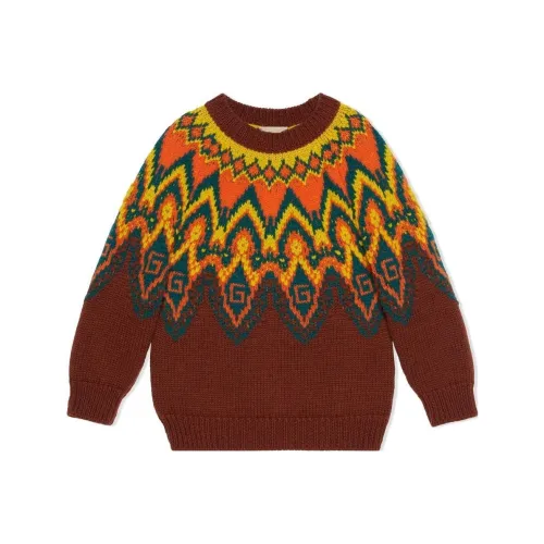 GUCCI Апельсин Kids Свитеры