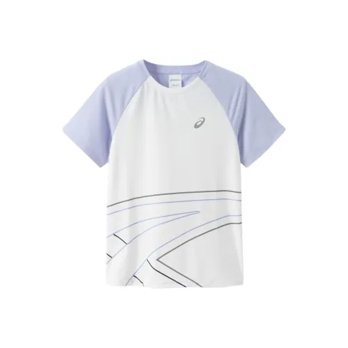 ASICS Фиолетовые Школьные Рубашки T