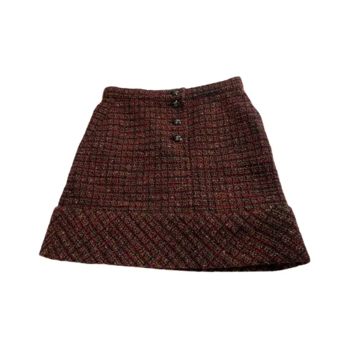 CHANEL 21K Повседневные короткие юбки Женские Многоцветный