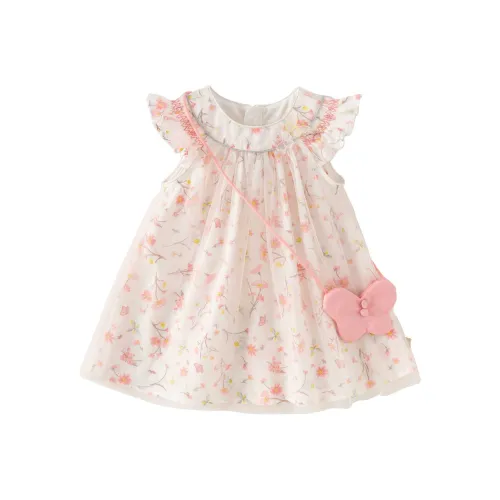 DAVE&BELLA Цветочный принт Платья для детей