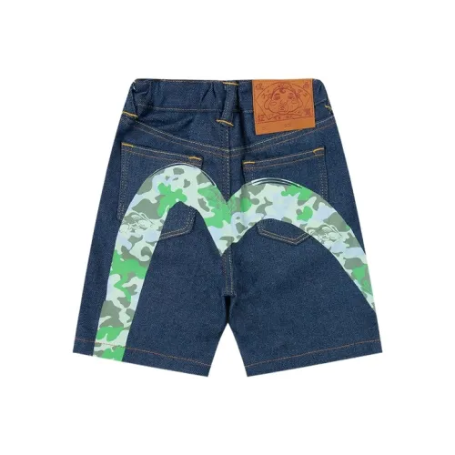 EVISU Джинсовый синий Детские шорты