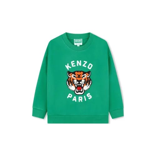 KENZO Травяной зеленый Kids Свитшоты
