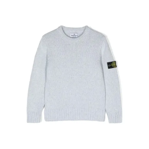 STONE ISLAND Серый Kids Свитеры