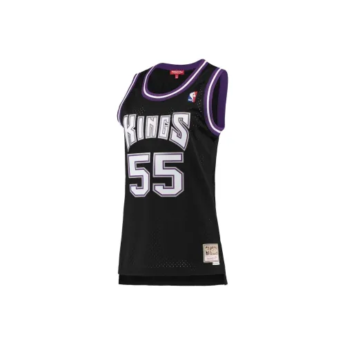 NBA x MITCHELL NESS Sacramento Kings Баскетбольная Джерси Женская Черная