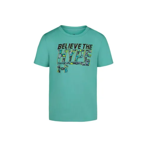 Under Armour HYPE T Рубашка Детская Темно-Циановая