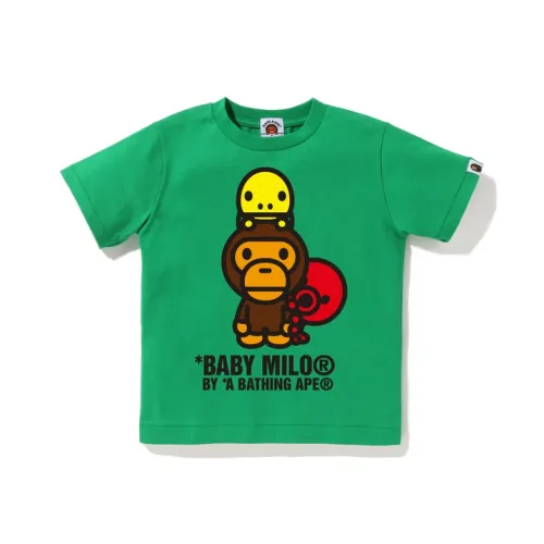 A BATHING APE Kids Т-рубашки