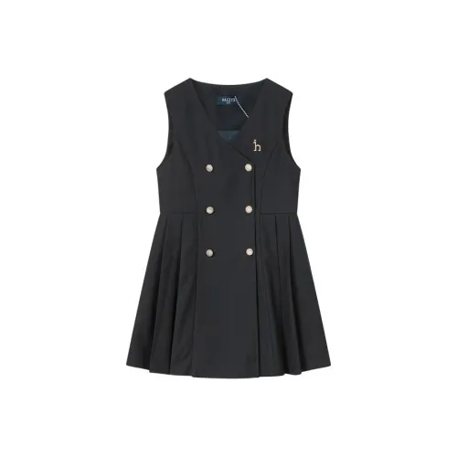 HAZZYS Темно-синий Платье для школьного возраста