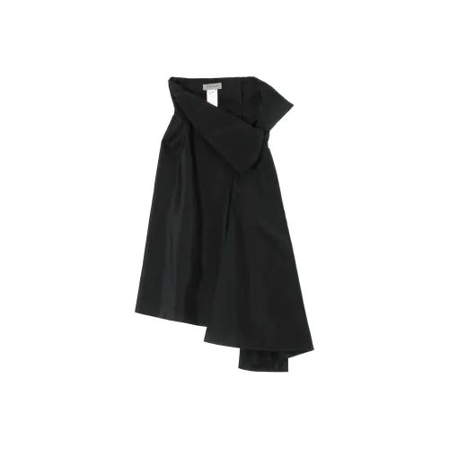 Yohji Yamamoto Черные Женские Повседневные Длинные Юбки