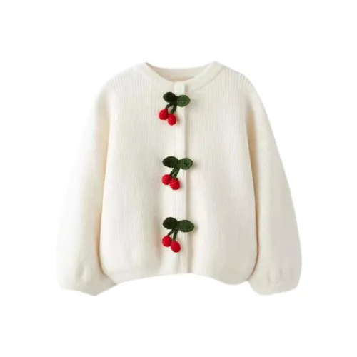 ZARA Белый Детский Свитер