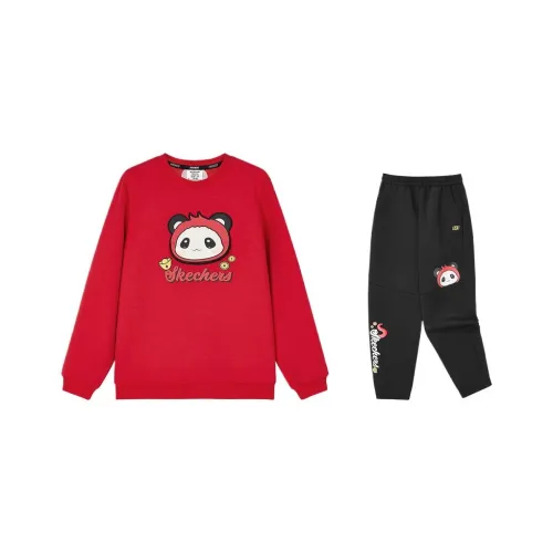 Skechers Kids Повседневная спортивная одежда Гоночный красный для детей 3-7 лет