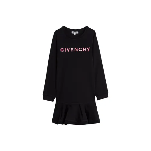 Givenchy Детское платье черного цвета