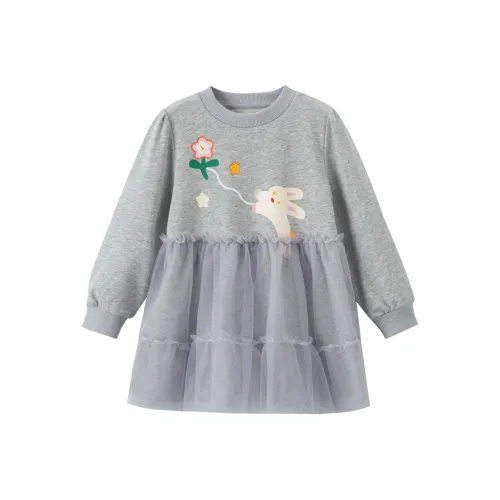 Simyke Kids Платья Вересковый серый