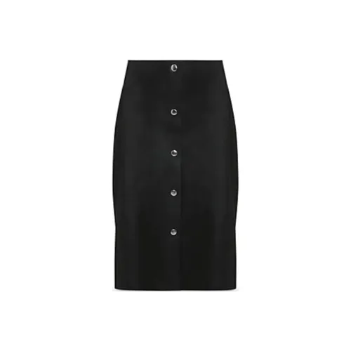 VICTORIA BECKHAM Повседневный Длинный Юбка Женские Черный