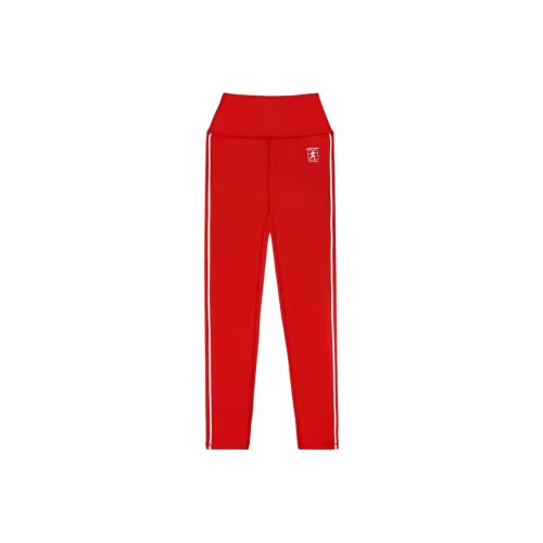 SPORTY & RICH Red Женские Спортивные Брюки