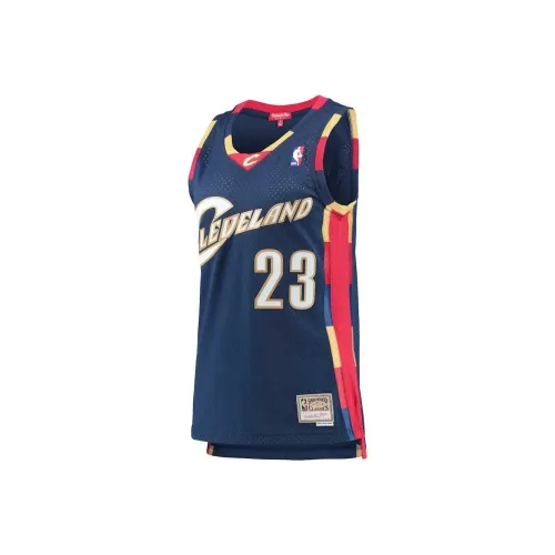 NBA Cleveland Cavaliers Cleveland Cavaliers Hardwood CLASSICS Swingman Баскетбольная Джерси Женская Синяя