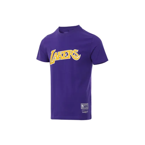 MITCHELL NESS T-Shirt Унисекс Фиолетовый