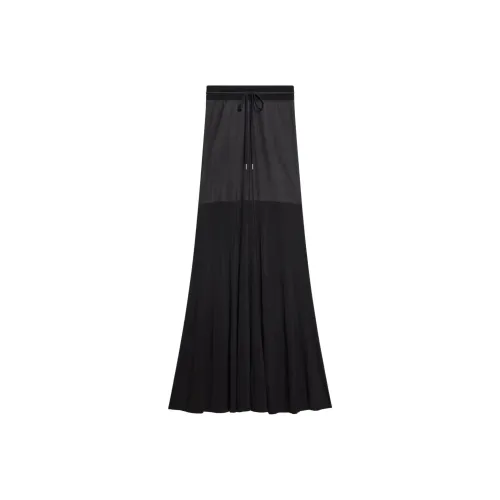 Helmut Lang FW24 Повседневный Длинный Юбка Женские Черный