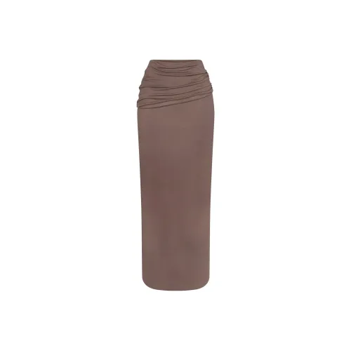 SKIMS SS25 SKIMS Cloud Collection Foldover Юбка Повседневный Длинный Юбка Женские Аметистовый Аметистовый