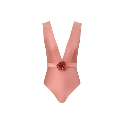 Zimmermann SS25 Ван-Пис Купальник Женский Розовый