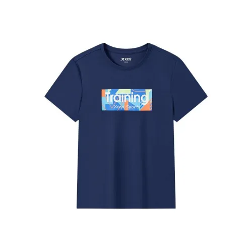 XTEP Глубокий синий Kids T-рубашки