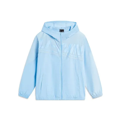 LINING YOUNG Куртка Весенний Летний Новый Аврора Синий Детский