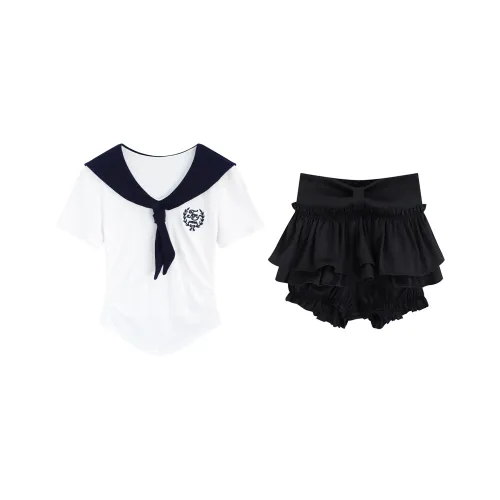 PZGE UNIFORM Женский комплект белый + черный