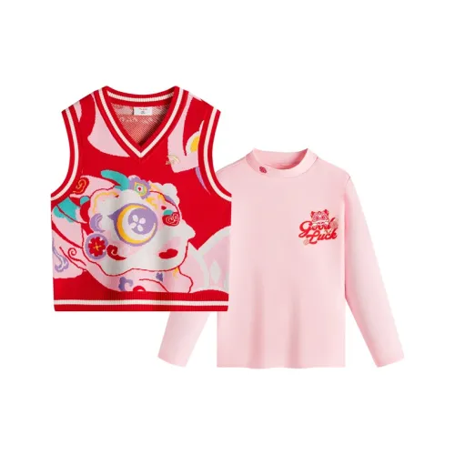 Antakids Повседневная спортивная одежда с принтом по всей поверхности Osha Розовый для детей 3-7 лет