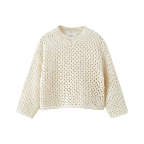 ZARA Collaboration Белые KIDS Свитера