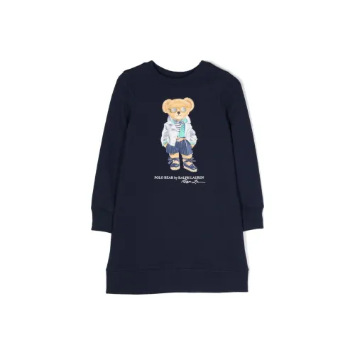 Polo Ralph Lauren Платье SS24 Морской Синий Детский