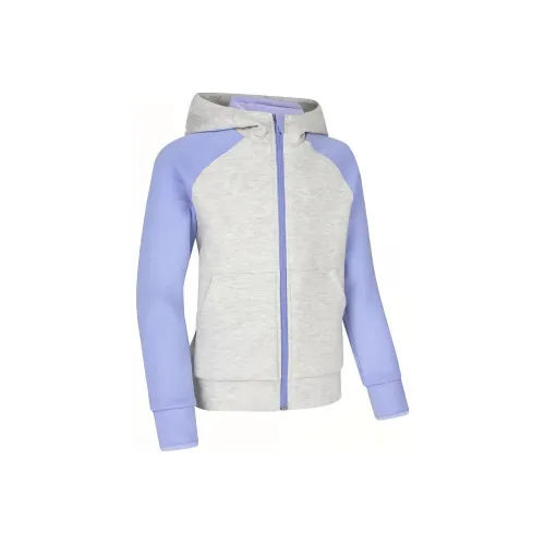 DECATHLON Бархат Feel Пальто Улучшенный Толстый флис Фиолетовый Детский