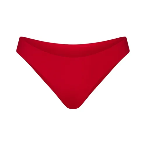 Khy SS24 Drop 008 Low Шаговый шов Бикини Низ Плавки Женские Вишня Вишня
