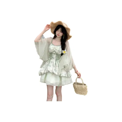 Комплект с юбкой Flowers in Water для женщин